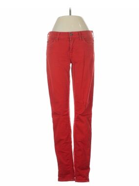 7 For All Mankind Red Skinny Jeans
